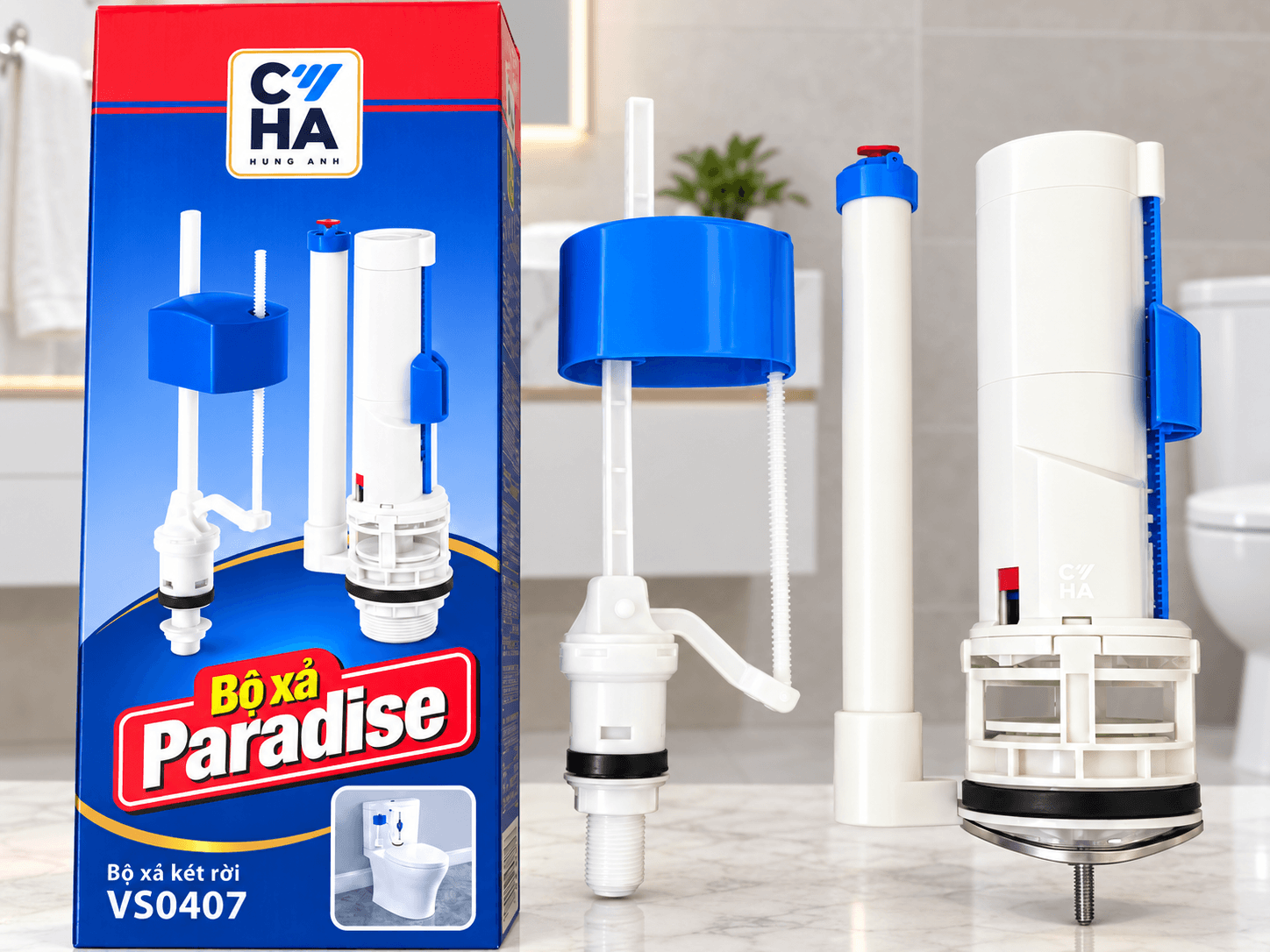 Bộ Xả Paradise KR Piston Pro 2 nhấn VS0407